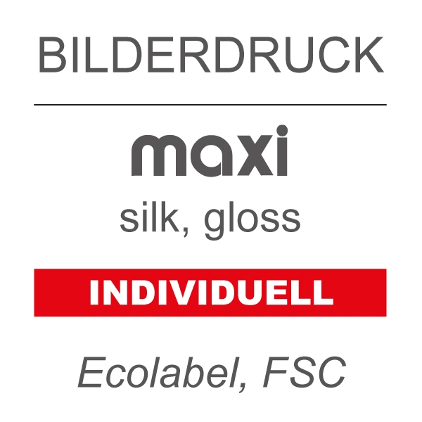 KLAPPKARTE Q4, 4/4-CMYK, Bilderdruck 350g