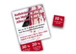 Coupons mit Perforation