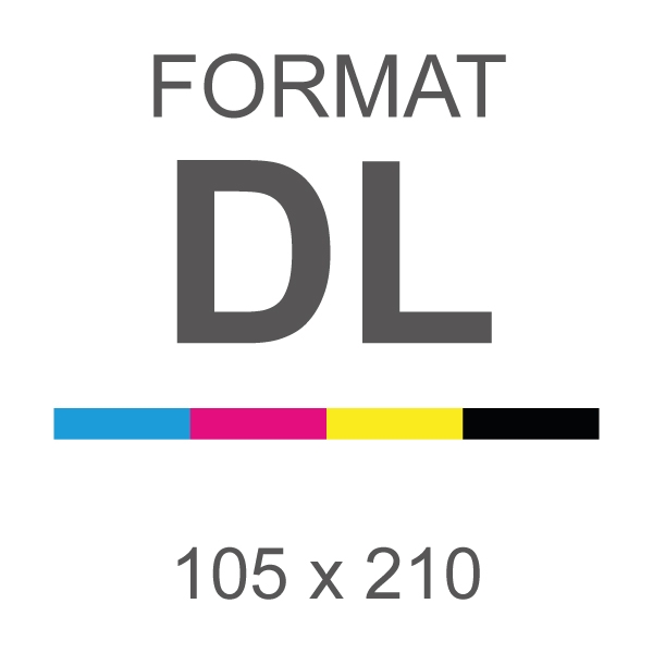 Broschur, DL, CMYK, Bilderdruckpapier (FSC)